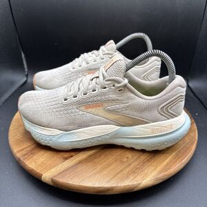 Brooks Glycerin 21 Womens Size 7.5 Running Shoes White Sneakers 1204081D195